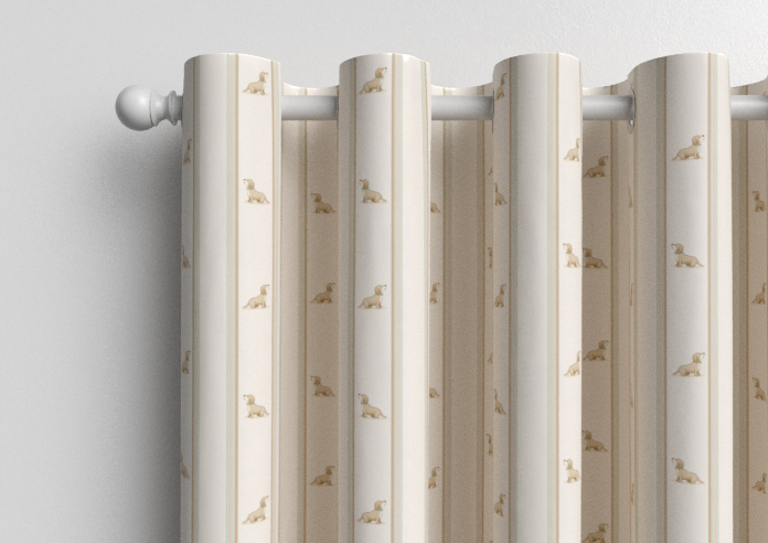 Dasching About, Sausage Stripe Biscuit - Made to Measure Curtains - Image 12